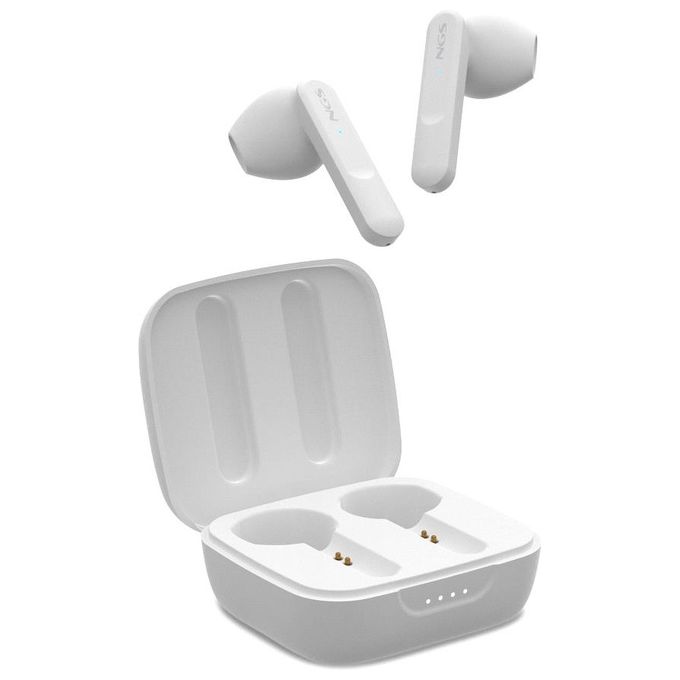NGS ARTICA MOVE Auricolare Wireless In-Ear Musica e Chiamate Bluetooth Bianco