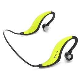 Auricolare Bluetooth Sport, Senza Cavi, Resistente all'Acqua, Giallo