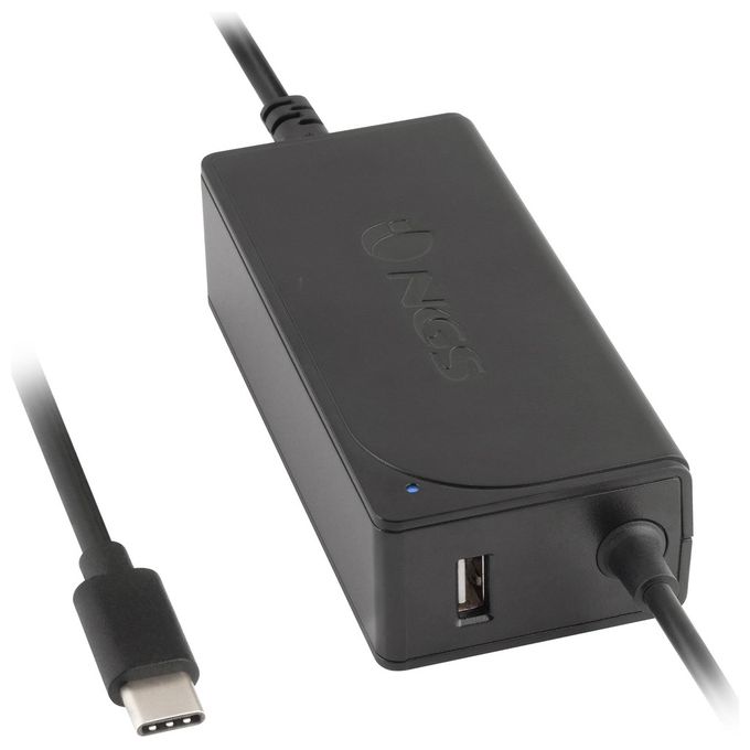 Image of NGS Caricabatteria Portatile Type C 65W con Porta Usb A