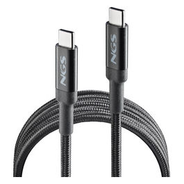 Cavo USB-C 100W 2m Nero Ricarica Rapida