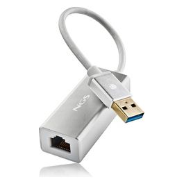 HACKER 3.0 Adattatore di Rete da Usb 3.0 a RJ45 per Pc e Laptop 15cm