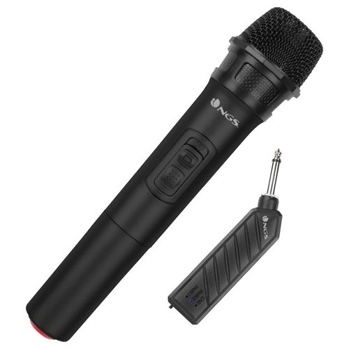 Ngs Microfono Vocale Wireless Singer Air Nero