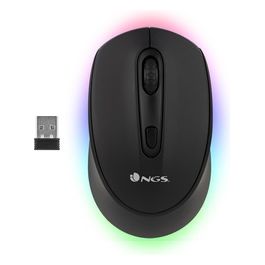 NGS SMOG-RB Mouse Ambidestro Wireless A Rf + Bluetooth Ottico 2400 Dpi