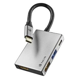 WONDER DOCK 4 USB 2.0 Type-C 5120 Mbit/s Argento