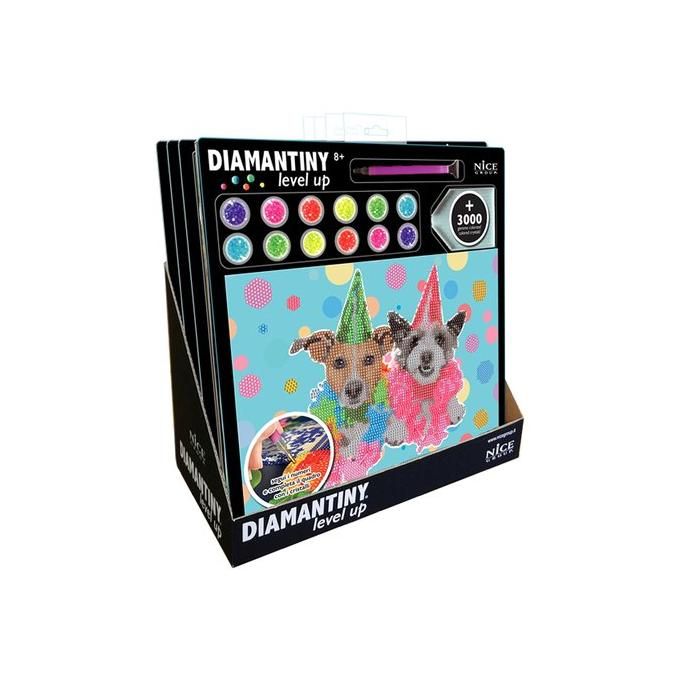 Giochi Didattico Scolastici - Creativo Nice 96300 Diamantini Crystal art  Level Up Paesaggi