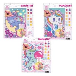 Gioco Creativo Diamantiny Quadro Mosaico 3D Unicorno Assortito