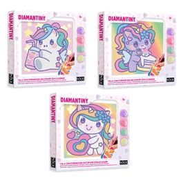 Gioco Creativo Diamantiny Kawaii Unicor Quadretto mosaico