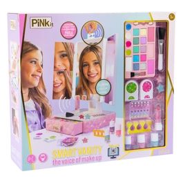 Smart Vanity Mirror Kit Make Up Pink.it Assortito