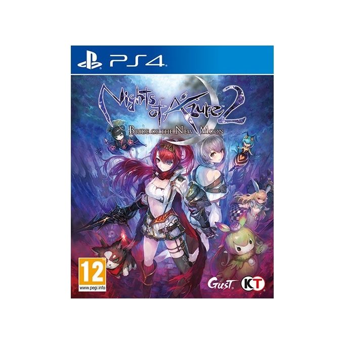 Playstation Nights of Azure 2: Bride of the New Moon Videogioco per PS4 genere Action - Adventure EAN 5060327534102 colore Nero