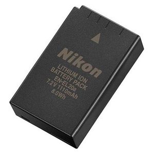 Nikon ENEL20a Batteria Ricaricabile Li-ion 1110mAh Nera