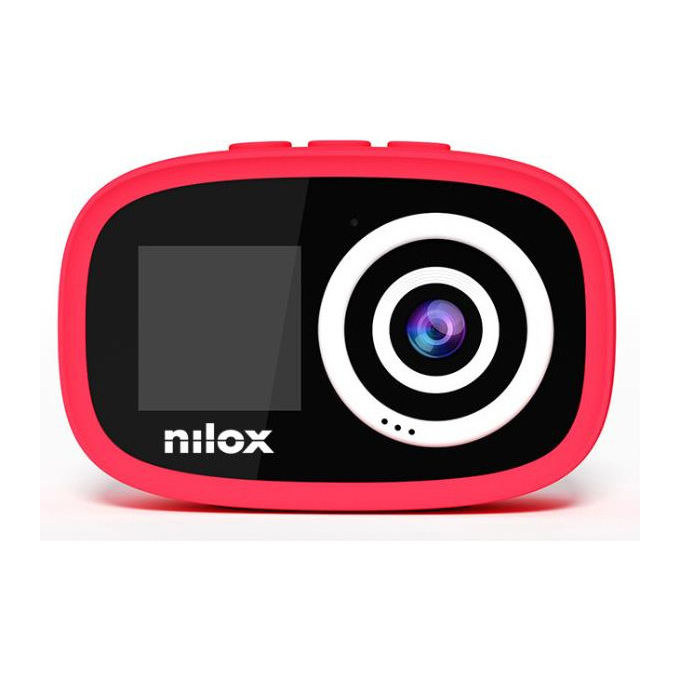 Nilox Action Cam per Bambini 12 MP Full HD NXACKIDSRED Rosso