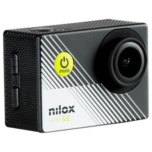 Nilox Action Cam Mini-SE 4K WiFi con Risoluzione 4K/30 fps Stabilizzatore Elettronico Schermo 2" LCD