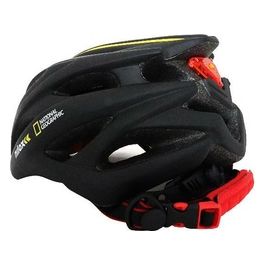 Casco Nat Geo Led Unisex Adulto Nero Giallo X-Large