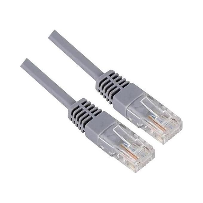 Nilox cavo Cat-6 utp 10mt Grigio box 8 pz