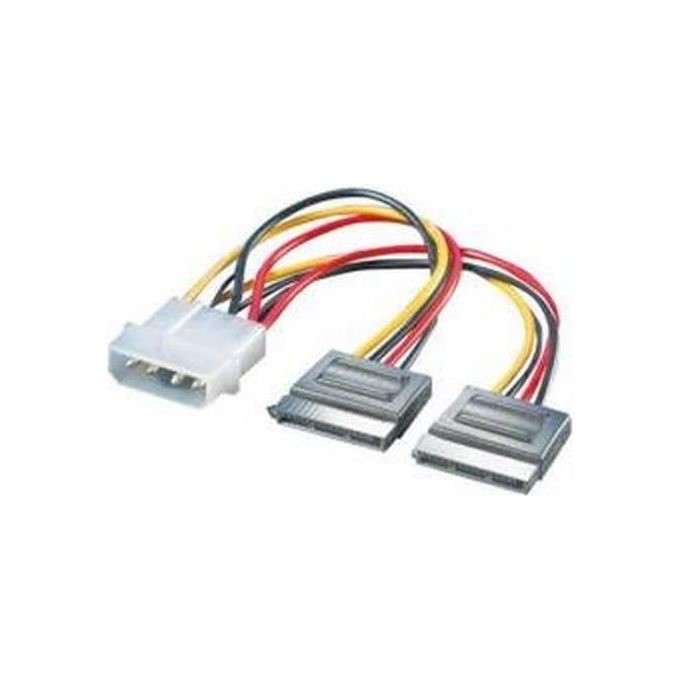 Nilox cavo sata Alim2x15pinf 5.25 4pinm