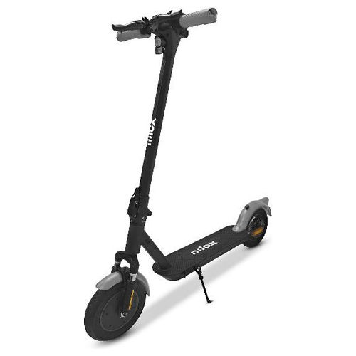 NXESV1SV ESCOOTER V1 Monopattino Elettrico Pieghevole 350W 25 km/h Autonomia 30 km Ruote 10" colore Nero Grigio
