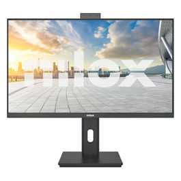 Monitor 24" Full HD 120Hz IPS con Webcam Nero