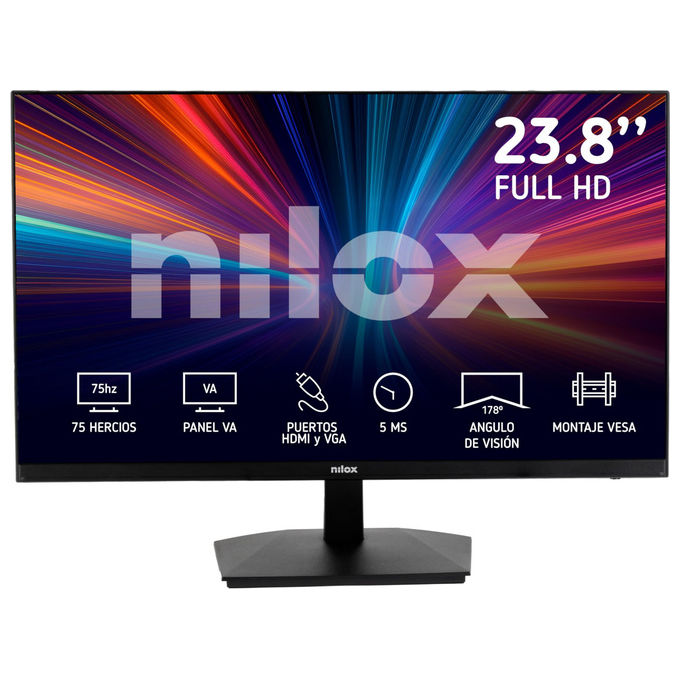 Nilox NXM24FHD2001 Monitor 24 Pollici IPS 200Hz 1ms HDMI DP