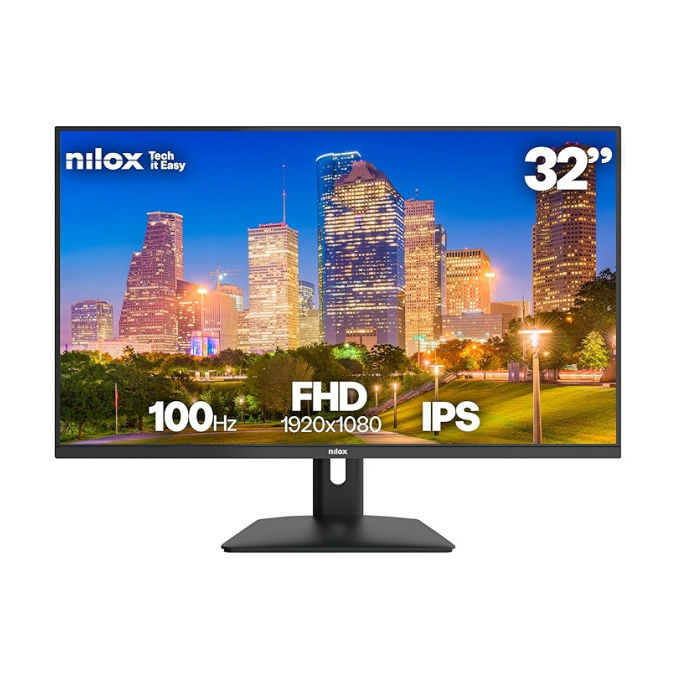 Nilox NXM32FHD1001 Monitor PC 32" Full HD IPS 100 Hz (Blu)