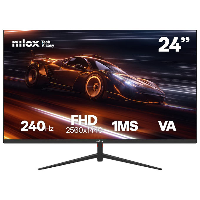 Nilox NXM24FHD2401 Monitor PC 24" 240 Hz (Nero)