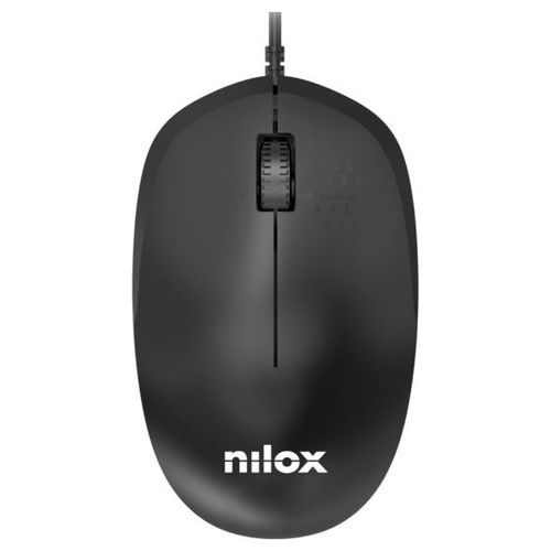 Nilox MOUSB1012 Mouse Ottico Usb 1200dpi Nero