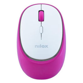 Mouse Wireless Rosa a Doppia Connettività