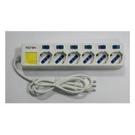 Multipresa 6 porte Ita Shuko Bianca Top