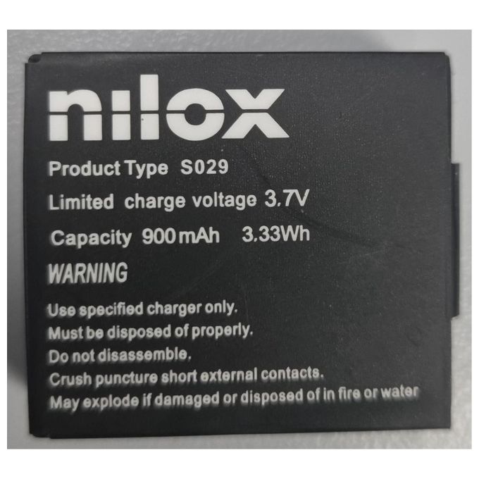 Nilox NXBATMWF201 Battery Mini Wi-Fi 2 900mah
