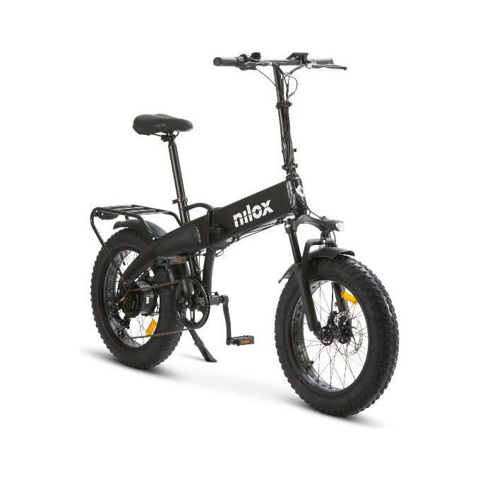 Nilox NXEBX10BK Bicicletta elettrica pieghevole fat nero