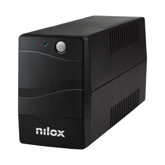 Nilox NXGCLI6001X5V2 UPS Premium Line Interactive 600 VA 420 W 2 Prese Shuko AVR Batteria 12 V 5 Ah colore Nero
