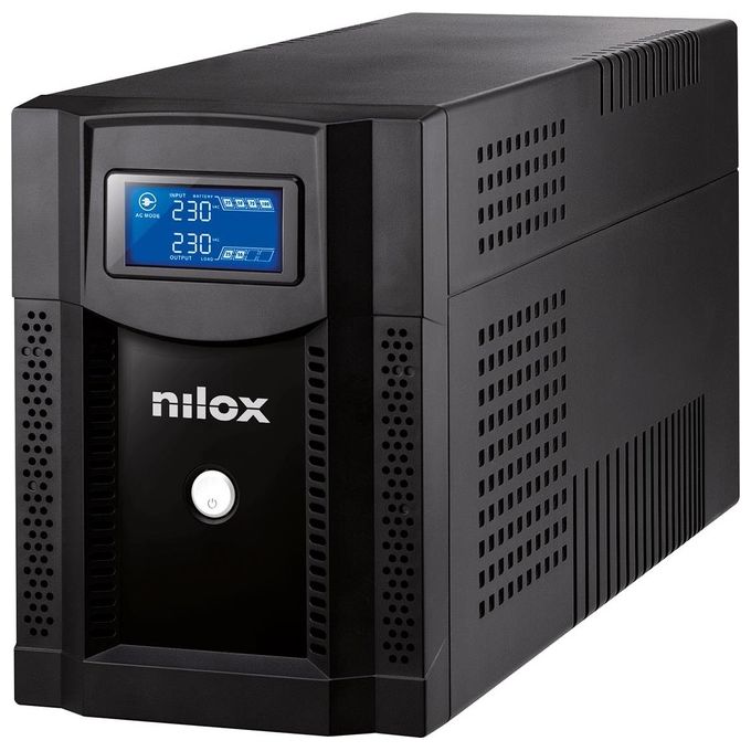 Nilox NXGCLISW3K2X9V2 Premium Line Interactive Gruppo di Continuita' Ups Sinewave 3000VA