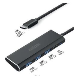 Nilox NXHUBUSBC03 Hub Usb-C 3 Usb 3.0 1 Usb-C