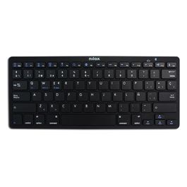 Nilox NXKB01B Tastiera Bluetooth QWERTY Spagnolo Nero