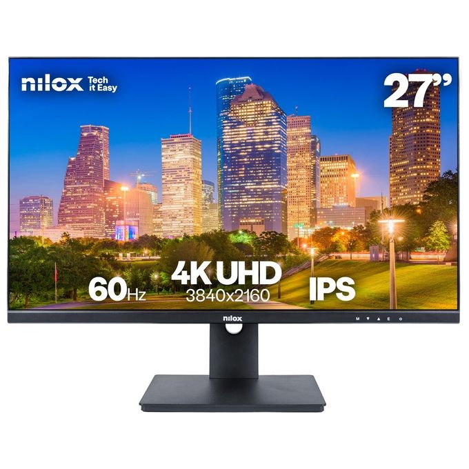 Nilox NXM274KD11 Monitor PC 27" 4K Ultra HD IPS 165 Hz (Nero)