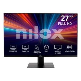 Monitor NXM27FHD11 FullHD 27 Pollici, Frequenza 75Hz, Tempo di Risposta 5ms, Ingressi HDMI e VGA, Monitor PC con Retroilluminazione LED e Angolo di Visione 178°