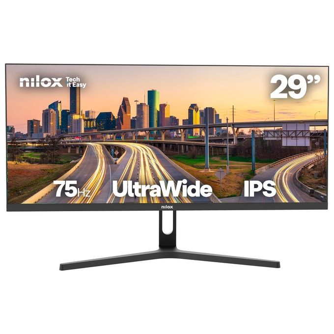 Nilox NXM29UW01 Monitor PC 29" Quad HD IPS 75 Hz (Nero)