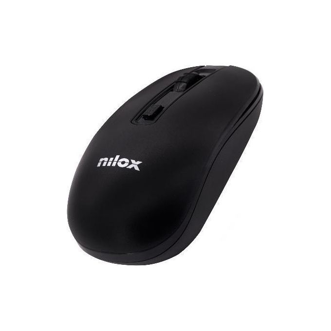 Nilox NXMOWI2001 Mouse Wireless Black 1600Dpi