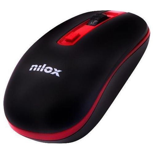 Nilox NXMOWI2002 Mouse Wireless Black Red 1600Dpi