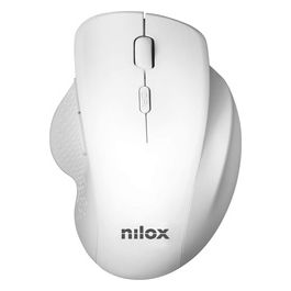 Nilox NXMOWI3002 Mouse Ergonomico Wireless Bianco