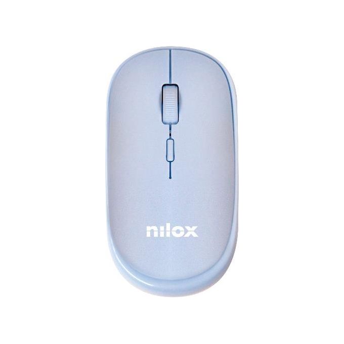 Nilox NXMOWICLRLBL01 Mouse Wireless Light Blue