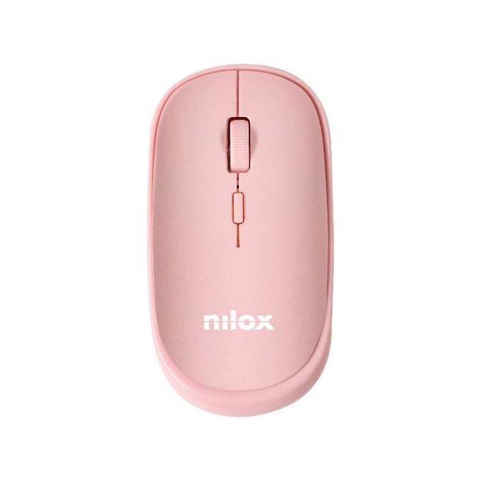 Nilox NXMOWICLRPK01 Mouse Wireless Pink