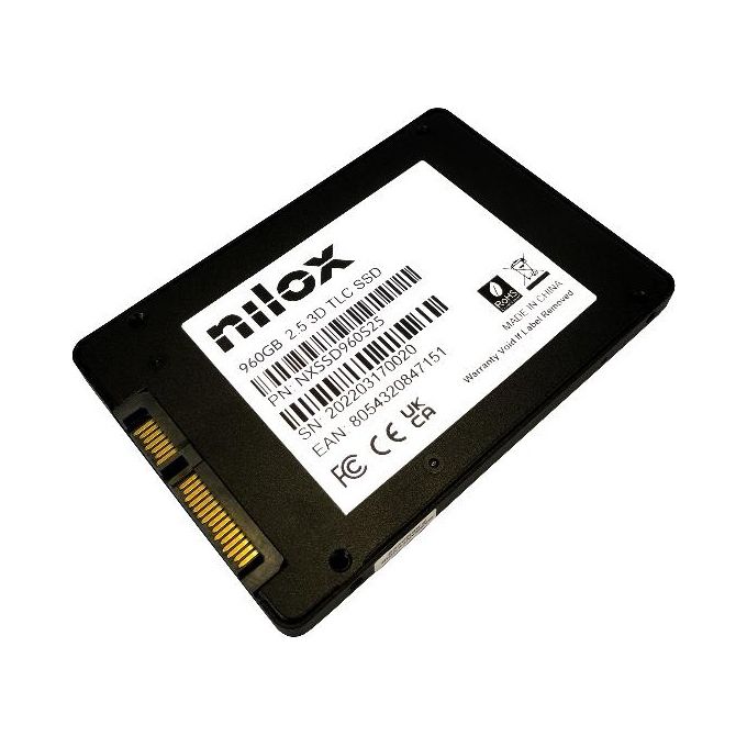 Nilox NXSSD960S25 2.5'' 3D Tlc 960Gb Ssd