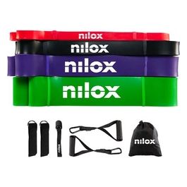 Nilox Set Bande Elastiche Fitness