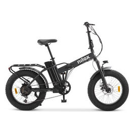 X8 Pro bici elettrica pieghevole 20 pollici, nero acciaio