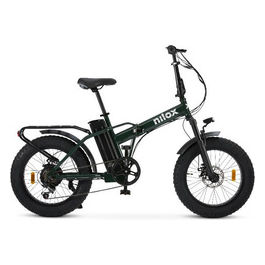 X8 Pro Bici Elettrica Verde 20 pollici, 250W, Acciaio