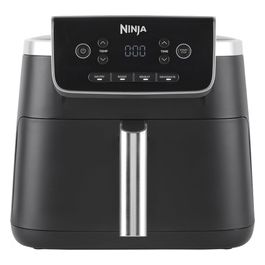 Ninja AF140EU PRO 4.7L Friggitrice ad Aria 4 in 1 Cassetto Singolo Frittura ad Aria Cottura Arrosto Riscaldamento Essiccazione Componenti Antiaderenti Lavabili in Lavastoviglie Nero