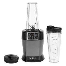 BN495EU Frullatore con Auto-iQ 1000W 2 Bicchieri da 700ml Nero/Argento