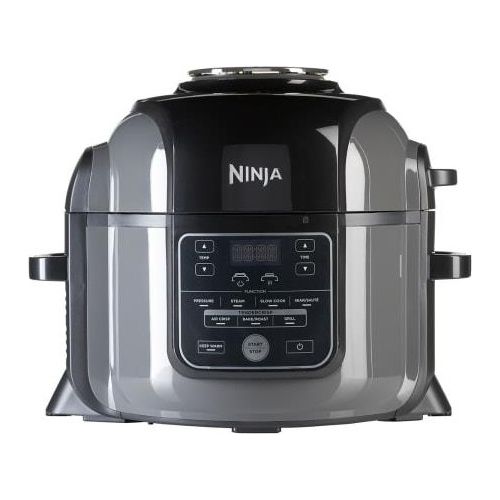 Ninja Foodi Pentola a Pressione Multifunzione Risparmio Energetico OP300EU Fornello Lento Nero e Grigio