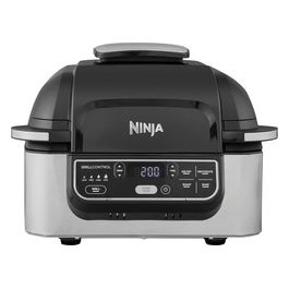 Ninja AG301EU Grill e Friggitrice ad Aria 5 Funzioni di Cottura 5.8 Litri Nero