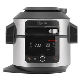 Ninja [OL550EU] Multicooker SmartLid Ninja Foodi Risparmio Energetico 11-in-1 da 6 L Pentola a pressione e Friggitrice ad aria